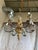 Italian Rococo Painted Wood & Iron 6-Light Chandelier With Fruit Garland For Sale In Los Angeles - Image 6 of 10