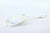 Silver Ice Cream Scoop with Smooth Shell and Crimped Handle Reliefs For Sale - Image 4 of 6