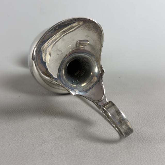 800 Silver Pourer from Artigianato Italiano, 1960s For Sale - Image 7 of 11