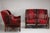 Pair of louis xiii style sofas, late 19th - early 20th century. Their silhouette is generous and enveloping, with a deep...