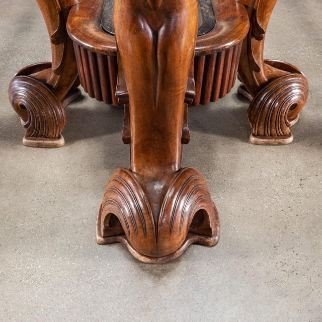 Sculptural Wood Table by Borsani Varedo For Sale - Image 3 of 9