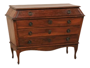 Late 18th Century Italian Walnut Wood Commode