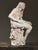 1960s Vintage Expressionist Hand Built Plaster Seated Female Sculpture For Sale - Image 5 of 11
