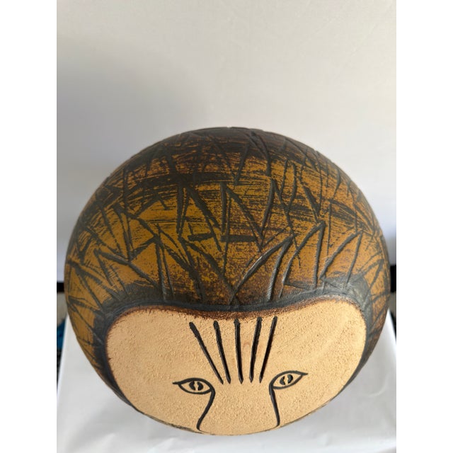 Mid-Century Modern Lisa Larson “Lion Maxi” for Gustavsberg, 38 Cm For Sale - Image 3 of 10