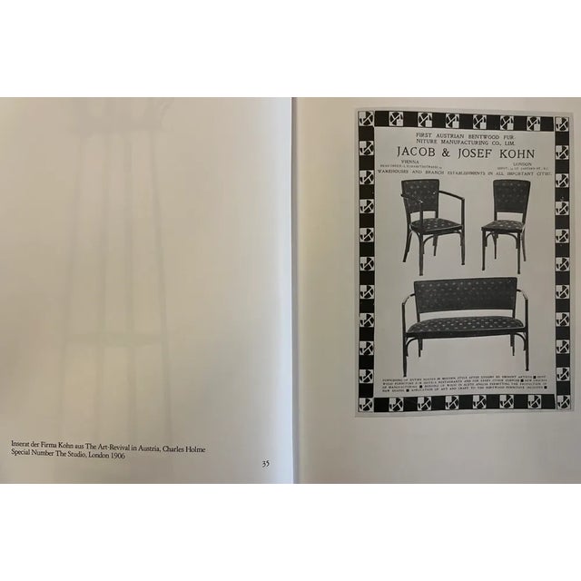 Art Nouveau Seating Group by Koloman Moser for Jacob & Josef Kohn, Vienna, Austria, 1902, Set of 3 For Sale - Image 11 of 18