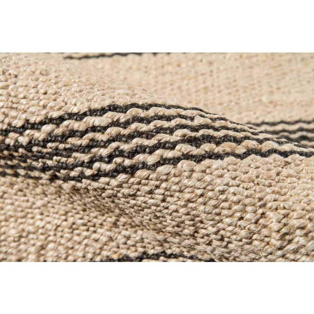 Novogratz Montauk Charcoal Hand Woven 2'3" X 10' Runner For Sale - Image 4 of 7