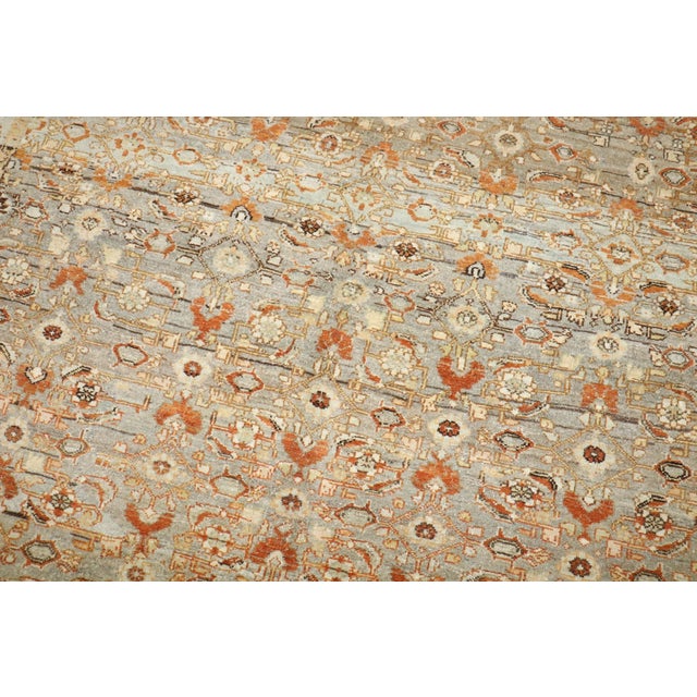 Antique Zabihi Collection Persian Malayer Rug - 7' x 9'10" For Sale - Image 9 of 10