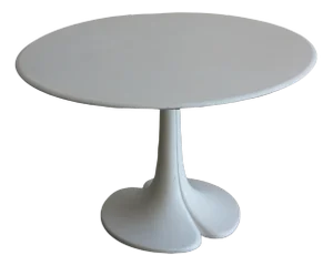 Vintage French Wood & Plastic Coffee Table, 1960s