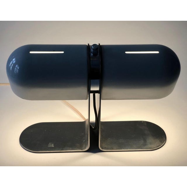 Mid-Century Table Lamp attributed to Andre Ricard for Metalarte, Spain, 1970s For Sale - Image 15 of 16