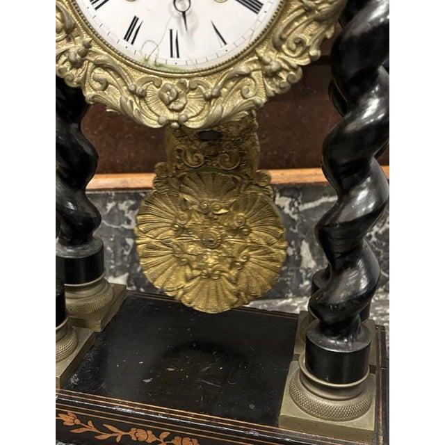 Antique French Clock by Japy Frere For Sale - Image 5 of 14