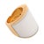 1980s Vhernier Cacholong 18k Rose Gold Vague Ring, Size 7.5 For Sale - Image 4 of 7