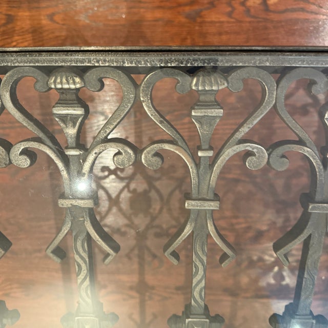 Very Large Iron Gate Table For Sale - Image 4 of 10