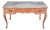 Italian Venetian Style Heavily Distressed Paint Decorated Writing Desk For Sale