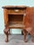 Black Vintage Walnut Bedside Tables with Marble Top, 1930s, Set of 2 For Sale - Image 8 of 18