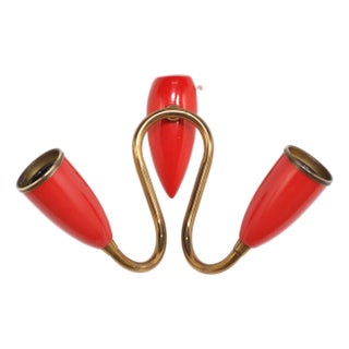 Vintage Sputnik Spider Wall Light, 1950s For Sale