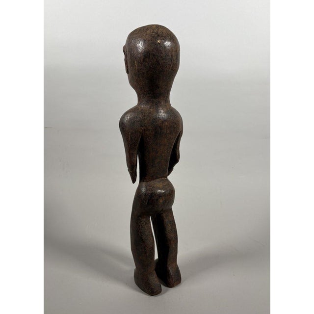 Mid 20th Century Male statue - Sculpture - Nyamwezi - Tanzania - Wood - Africa For Sale - Image 6 of 7