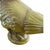 Mid 20th Century Vintage Royal Haeger Model 613a Antiqued Avocado Standing Chicken Sculpture For Sale - Image 5 of 8