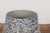 Late 20th Century Prem Collection Artisan Made Black and White Planter with Dripping Décor For Sale - Image 5 of 12