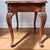 Bookmatched French Provincial / French Country Writing Desk or Side Table For Sale - Image 4 of 12