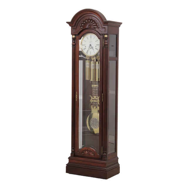 Howard Miller Presidential Cherry Grandfather Clock For Sale