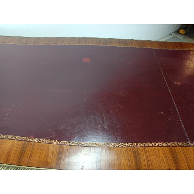 Louis XV Style Bronze Desk, 1950s For Sale - Image 15 of 18