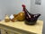 Design Plus Gallery presents a Set of Five Ceramic Chickens by Catherine Hunter, a Belgian Artist. She created her first...