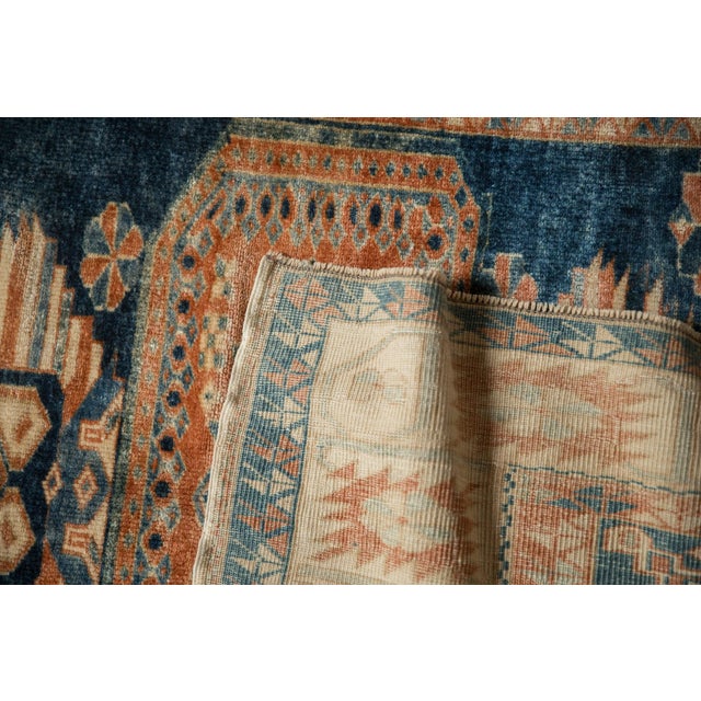Textile Vintage Distressed Oushak Square Rug - 4'1" X 4'4" For Sale - Image 7 of 10