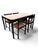 Carimate Dining Suite, in Rush and Black Ebony by Vico Magistretti for Habitat, 1964, Set of 5 For Sale - Image 15 of 15
