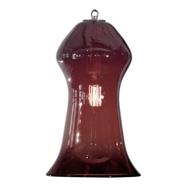 Gama Pendant Light from the Versuvius Collection in Amethyst For Sale