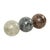1980s Large Polished Marble Spheres, 1980s, Set of 3 For Sale - Image 5 of 10