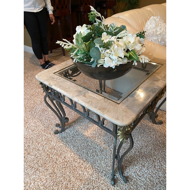 Traditional Contemporary Side/End Table For Sale - Image 3 of 3