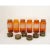 French French Amber Glass Apothecary Storage Jars - Set of 6 For Sale - Image 3 of 13