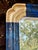 1960s Faux Lapis Lazuli and Parcel Gilt Newly Painted Mirror by Turtle and Crane - Tony Duquette Style -Newly Painted For Sale In Mobile - Image 6 of 11