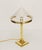 Art Nouveau table lamp Art Nouveau floor lamp, circa 1915. Square base, square column. Clear glass shade, frosted at the...