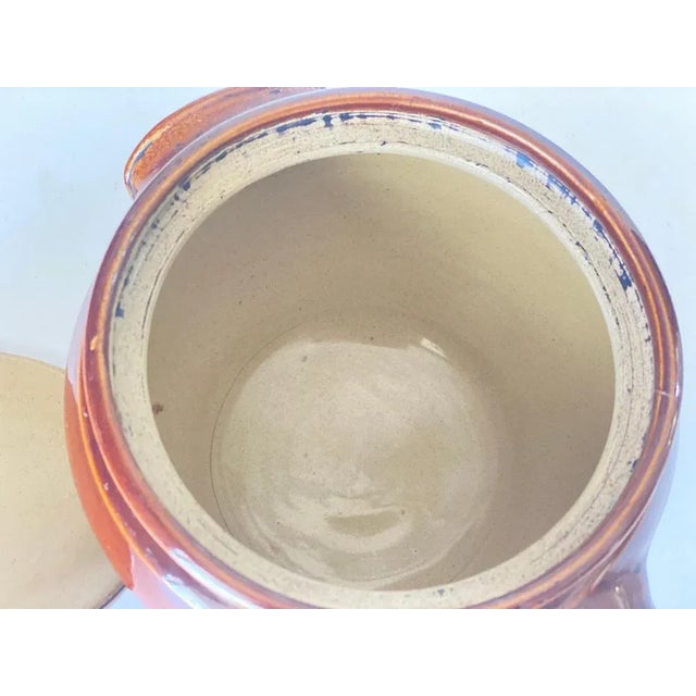 Brown Glazed Stoneware Soup Tureen with Lid, England, 1950 For Sale - Image 6 of 9