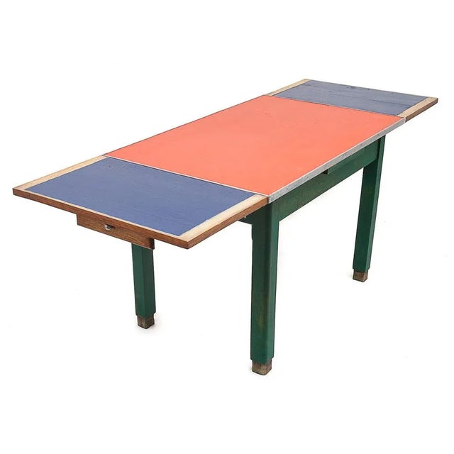 1950s Vintage Kitchen Table, 1950s For Sale - Image 5 of 12