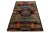 A vintage 4x8 rug connoting a mid-century Deco style, hand knotted in wool originating from Turkey circa 1950-1960. Hand...