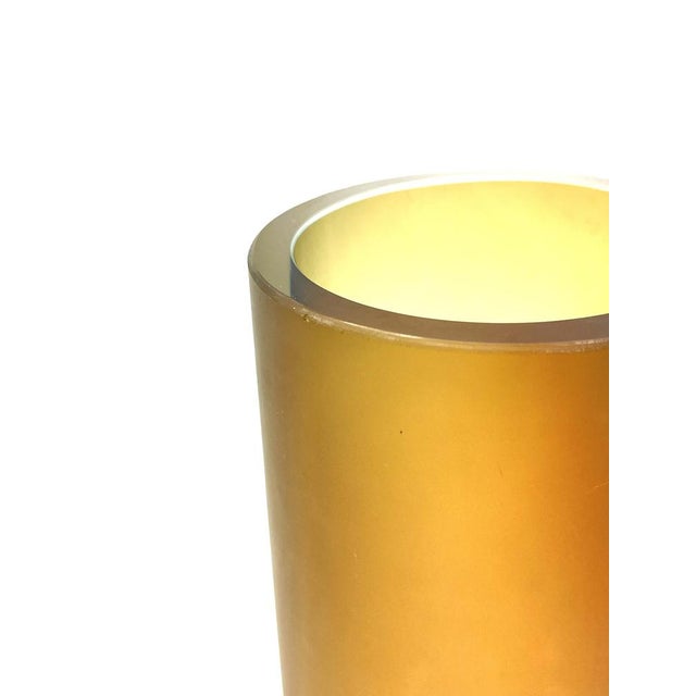 Postmodern Cylindrical Vases in Vetro Satinato with Millefiori Murrine, Murano, 1980s, Set of 2 For Sale - Image 16 of 18
