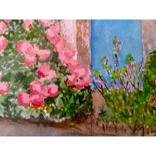 Paint Artwork, Signed Watercolor, Painting For Sale - Image 7 of 9