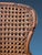 Vintage French Double Caned Wicker Armchair / Side Chair For Sale - Image 11 of 15