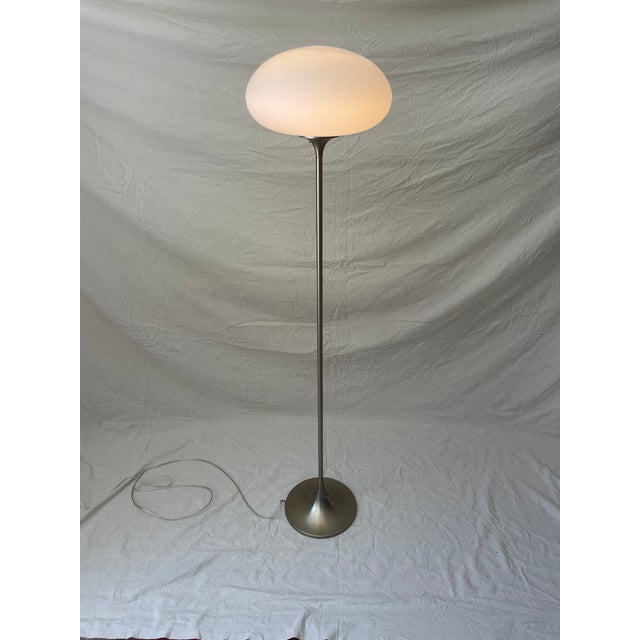 Mid-Century Modern Mid Century Mushroom Floor Lamp by Bill Curry for Laurel For Sale - Image 3 of 6