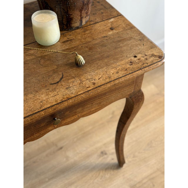 Rustic European Antique Spanish Accent Table For Sale - Image 3 of 9