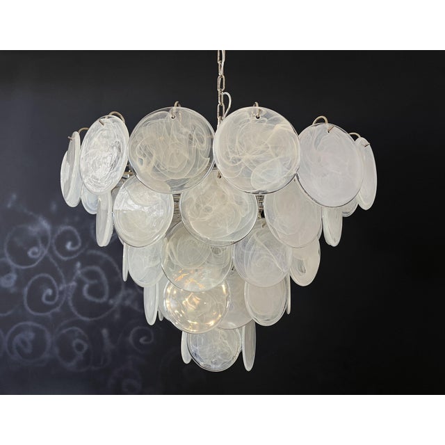 Vintage Space Age Murano Chandelier, 1990 For Sale - Image 17 of 17