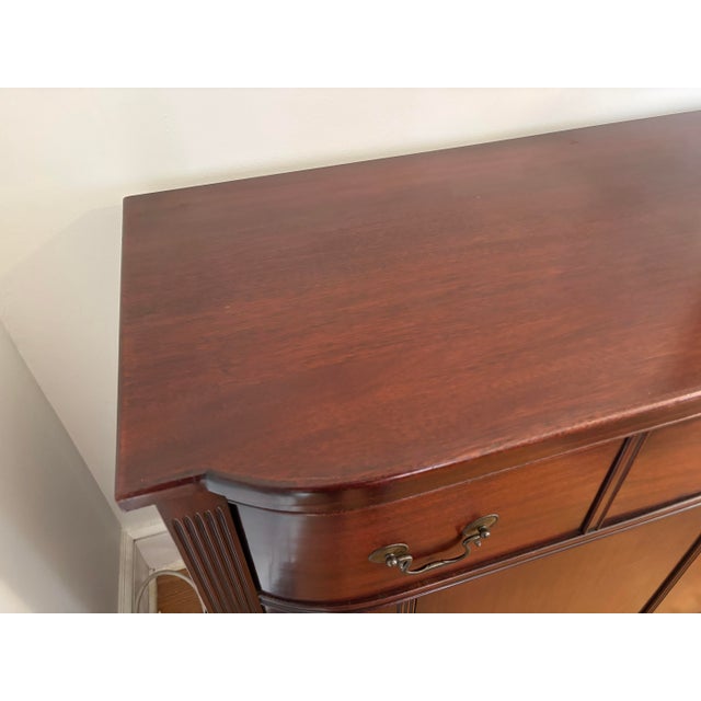 Early 20th Century Antique Georgetown Galleries Mahogany Sideboard For Sale - Image 13 of 18