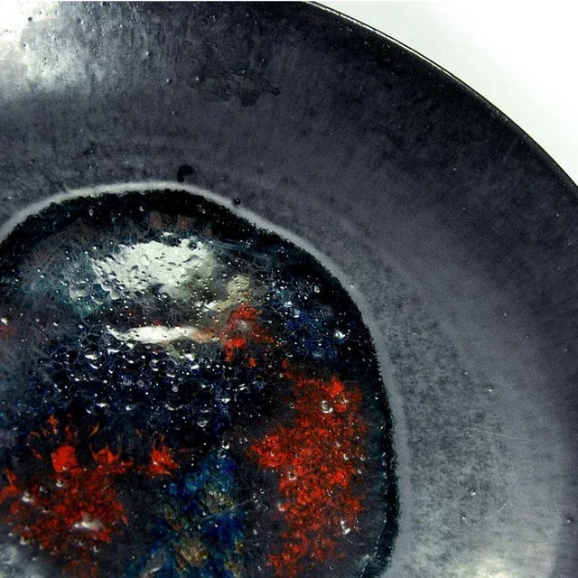 Studio Pottery Ceramic Bowl, Belgium, 1960s For Sale - Image 6 of 10