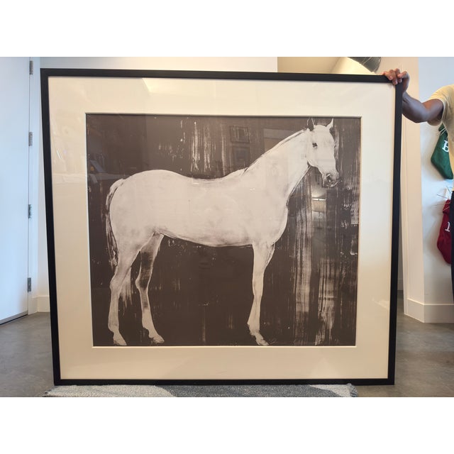 Joe Andoe, Horse I, 1994 — Plate-Signed Lithograph, Edition 17/50, Large Scale For Sale - Image 12 of 15