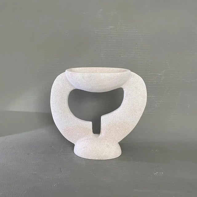 Contemporary Hand Carved Marble Sculpture by Tom Von Kaenel For Sale - Image 3 of 8
