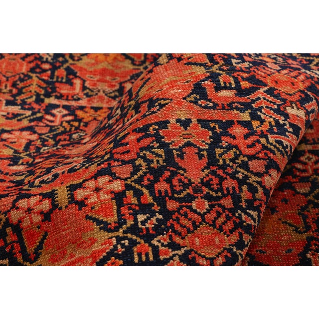 Late 19th Century Persian Senneh Rug, 03'10 X 06'03 For Sale In Dallas - Image 6 of 10