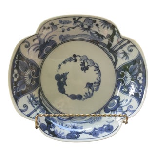 Antique Porcelain Chinese Platter For Sale