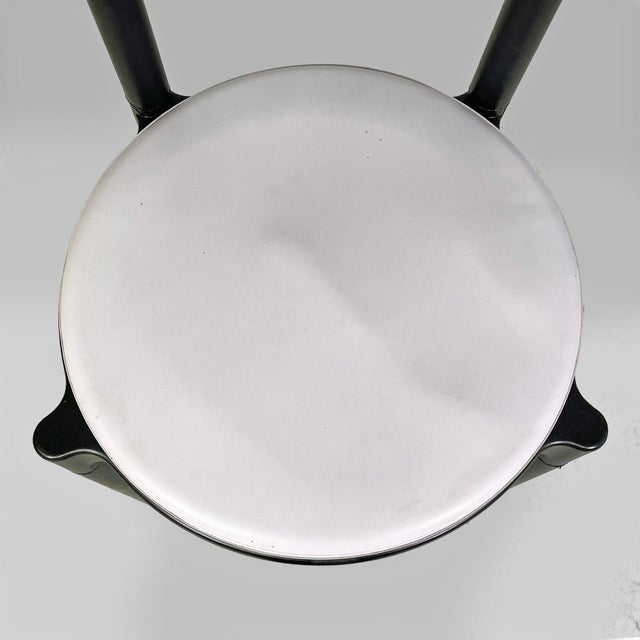 Black Italian Modern Chair 4855 by Anna Castelli Ferrieri for Kartell, 1990s For Sale - Image 8 of 18